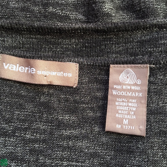 Valerie separates 100% Wool Sweater Size M - Picture 5 of 8